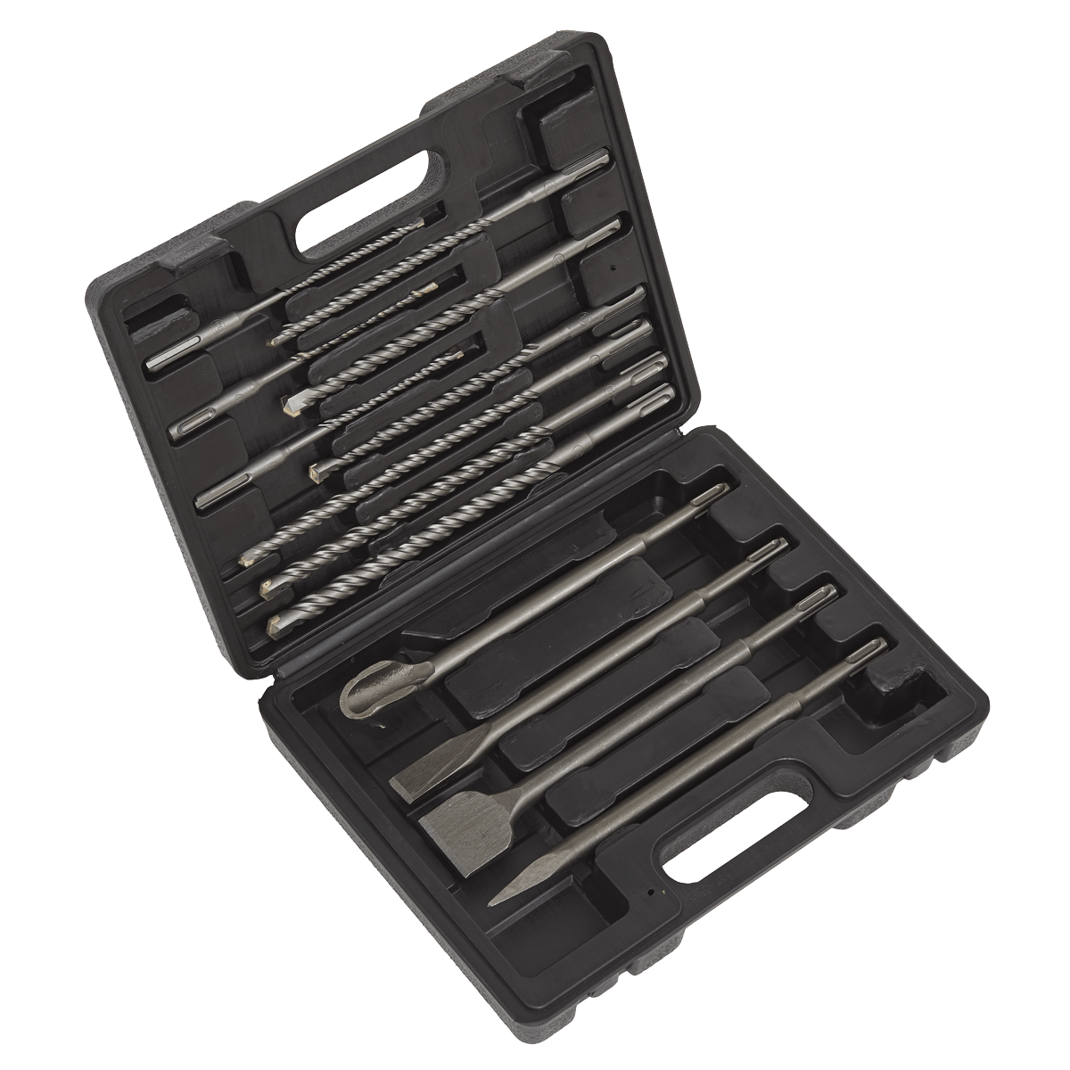 Sealey WDCS SDS Plus Drill Bit & Chisel Set 13pc - WDCS - Sealey Tools UK - Trade Counter Direct