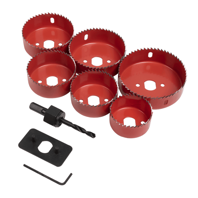 Sealey WDLK Downlight Holesaw Kit 9pc - WDLK - Sealey Tools UK - Trade Counter Direct