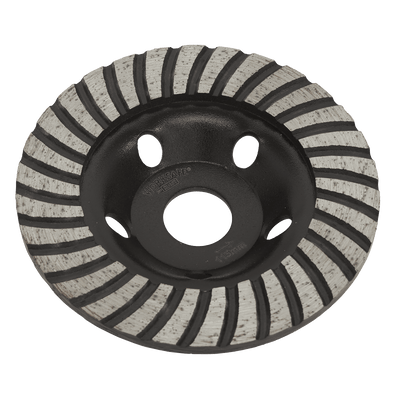 Sealey WDRTCUP115 Worksafe® Turbo Row Concrete Grinding Head 115mm - WDRTCUP115 - Sealey Tools UK - Trade Counter Direct