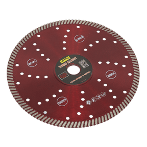 Sealey WDTA230 Turbo Allmat Diamond Blade Ø230 x Ø22mm - WDTA230 - Sealey Tools UK - Trade Counter Direct
