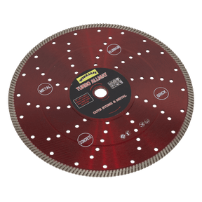 Sealey WDTA300 Turbo Allmat Diamond Blade Ø300 x Ø20mm - WDTA300 - Sealey Tools UK - Trade Counter Direct