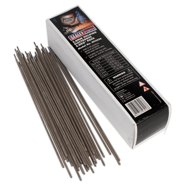 Sealey WE5020 Welding Electrodes 2 x 300mm - 5kg Pack - WE5020 - Sealey Tools UK - Trade Counter Direct