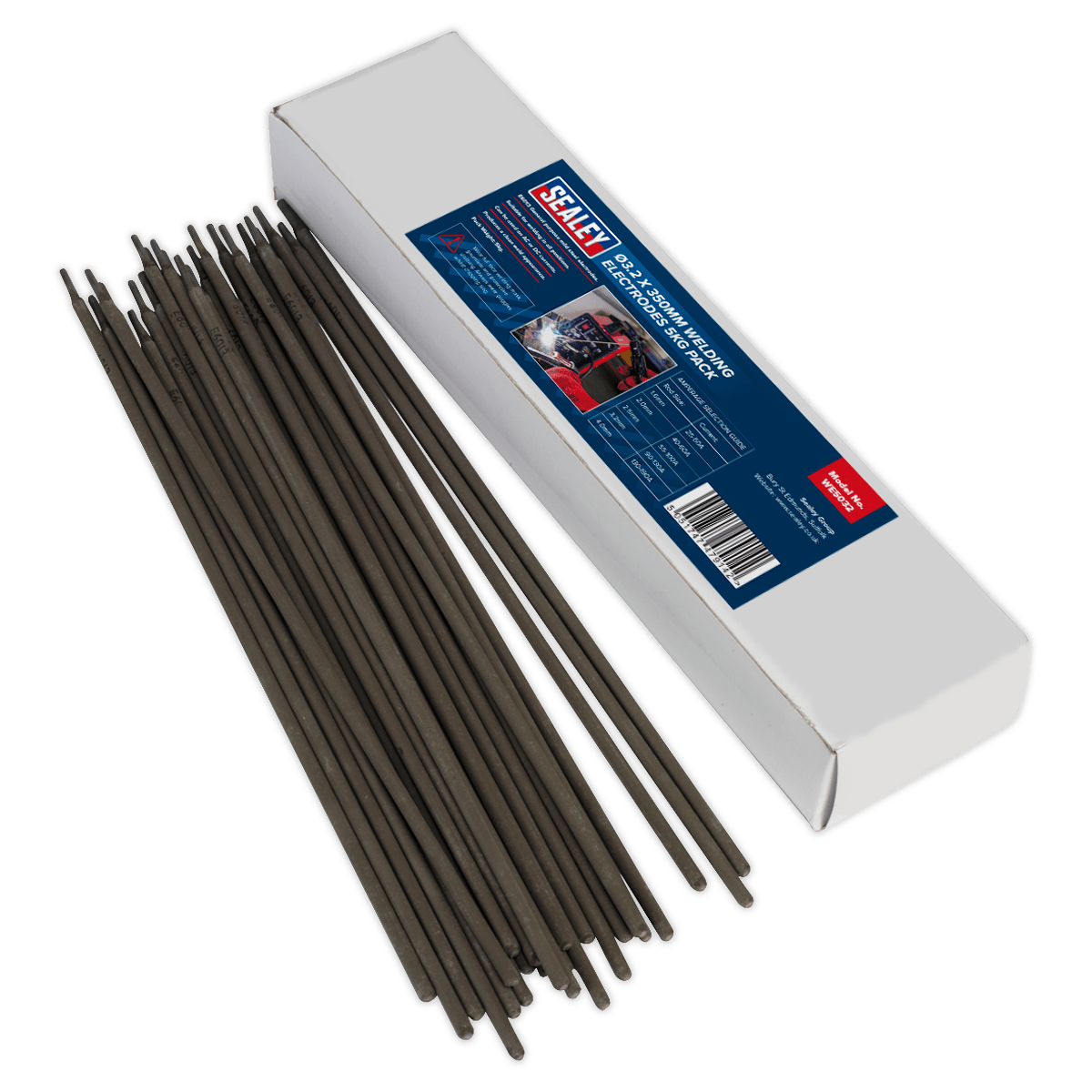 Sealey WE5032 Welding Electrodes 3.2 x 350mm - 5kg Pack - WE5032 - Sealey Tools UK - Trade Counter Direct