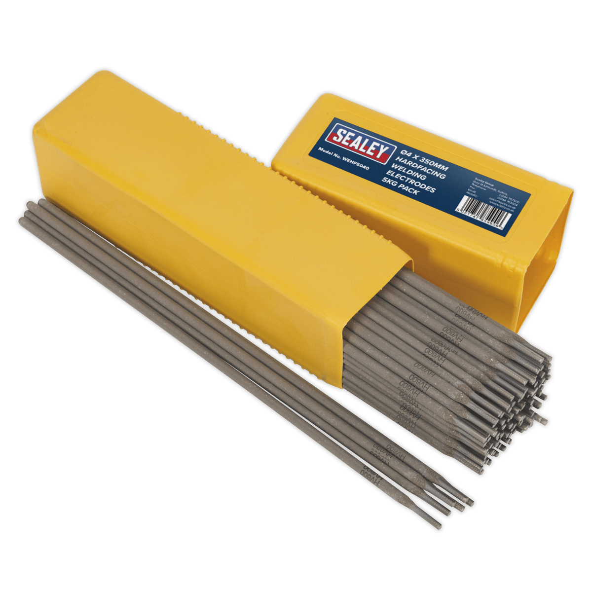 Sealey WEHF5040 Welding Electrodes Hardfacing Ø4 x 350mm 5kg Pack - WEHF5040 - Sealey Tools UK - Trade Counter Direct