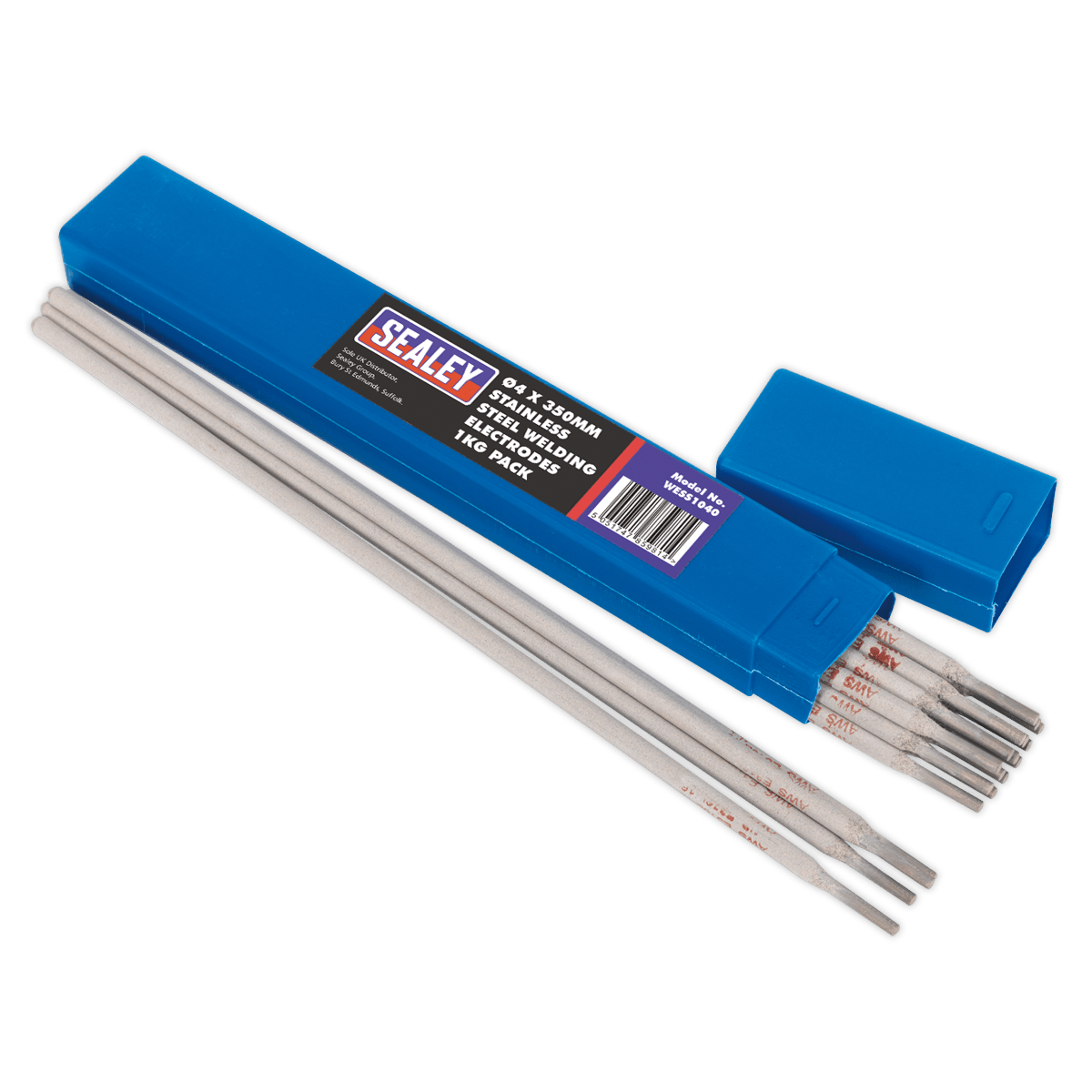 Sealey WESS1040 Stainless Steel Welding Electrodes 4 x 350mm - 1kg Pack - WESS1040 - Sealey Tools UK - Trade Counter Direct