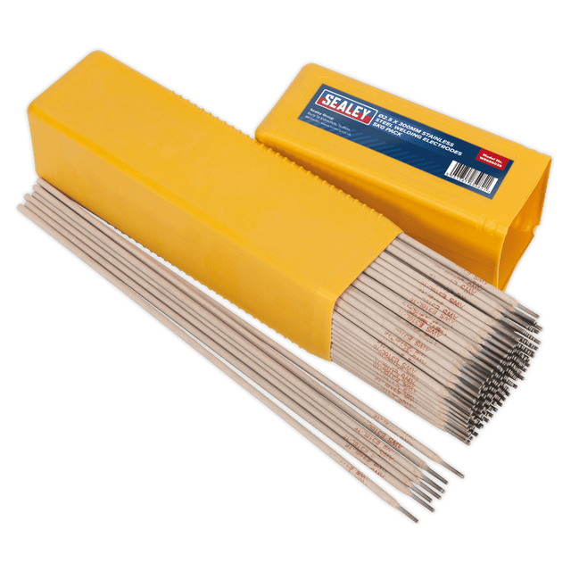 Sealey WESS5025 Stainless Steel Welding Electrodes 2.5 x 300mm - 5kg Pack - WESS5025 - Sealey Tools UK - Trade Counter Direct