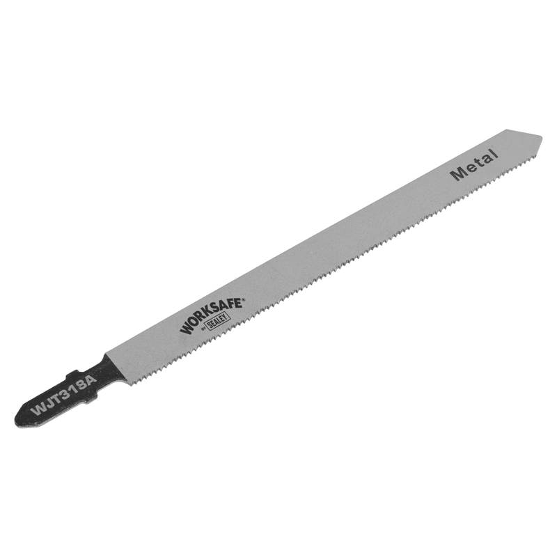 Sealey WJT318A Jigsaw Blade for Metal 105mm 21tpi - Pack of 5 - WJT318A - Sealey Tools UK - Trade Counter Direct