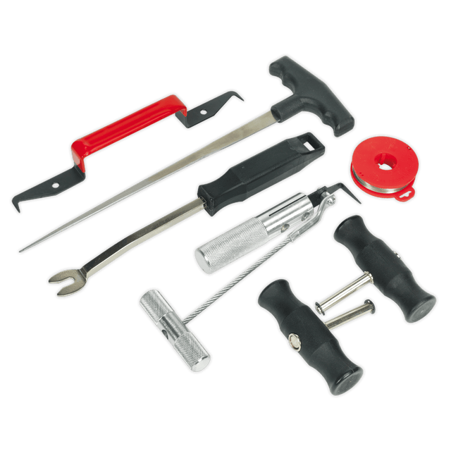 Sealey WK3 Windscreen Removal Tool Kit 7pc - WK3 - Sealey Tools UK - Trade Counter Direct