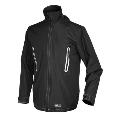 Sealey WPHJ03 Heated Rain Jacket 5V - 48" Chest Large - WPHJ03 - Sealey Tools UK - Trade Counter Direct