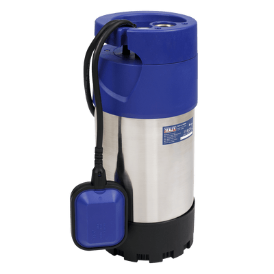 Sealey WPS92A Submersible Stainless Water Pump Automatic 92L/min 40m Head 230V - WPS92A - Sealey Tools UK - Trade Counter Direct