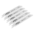 Sealey WRS3013/150 Reciprocating Saw Blade 150mm 14tpi - Pack of 5 - WRS3013/150 - Sealey Tools UK - Trade Counter Direct