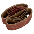 Sealey WSB53245 Sanding Belt 75 x 533mm 24Grit - Pack of 5 - WSB53245 - Sealey Tools UK - Trade Counter Direct