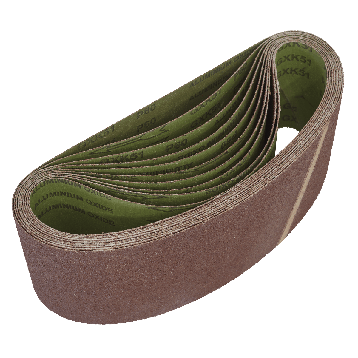 Sealey WSB6160 Sanding Belt 100 x 610mm 60Grit - Pack of 10 - WSB6160 - Sealey Tools UK - Trade Counter Direct