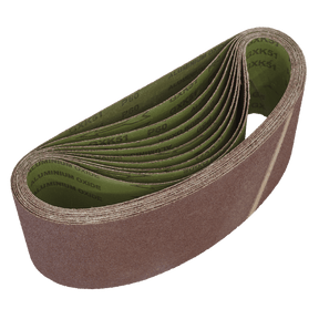 Sealey WSB6160 Sanding Belt 100 x 610mm 60Grit - Pack of 10 - WSB6160 - Sealey Tools UK - Trade Counter Direct