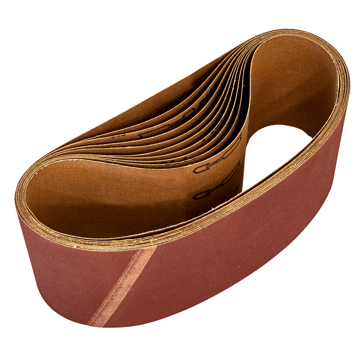 Sealey WSB62120 Sanding Belt 100 x 620mm 120Grit - Pack of 10 - WSB62120 - Sealey Tools UK - Trade Counter Direct