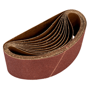 Sealey WSB6240 Sanding Belt 100 x 620mm 40Grit - Pack of 10 - WSB6240 - Sealey Tools UK - Trade Counter Direct