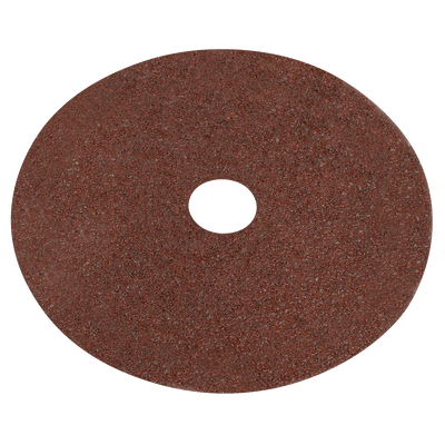 Sealey WSD424 Worksafe® 100mm Fibre Backed Sanding Disc 24Grit - Pack of 25 - WSD424 - Sealey Tools UK - Trade Counter Direct