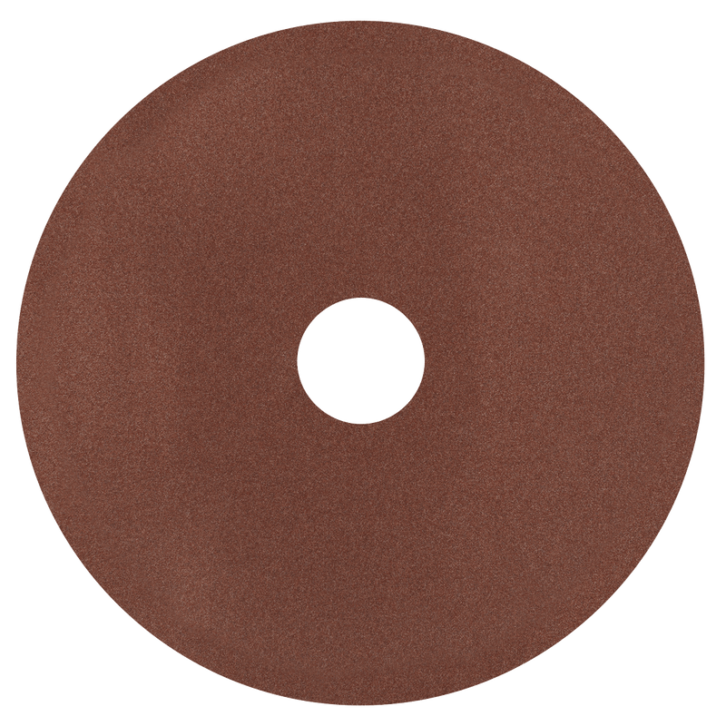 Sealey WSD5120 Worksafe® 125mm Fibre Backed Sanding Disc 120Grit - Pack of 25 - WSD5120 - Sealey Tools UK - Trade Counter Direct
