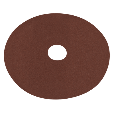 Sealey WSD5120 Worksafe® 125mm Fibre Backed Sanding Disc 120Grit - Pack of 25 - WSD5120 - Sealey Tools UK - Trade Counter Direct