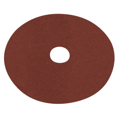 Sealey WSD560 Worksafe® 125mm Fibre Backed Sanding Disc 60Grit - Pack of 25 - WSD560 - Sealey Tools UK - Trade Counter Direct