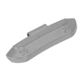 Sealey WWSH30 Wheel Weight 30g Hammer - On Zinc for Steel Wheels Pack of 100 - WWSH30 - Sealey Tools UK - Trade Counter Direct