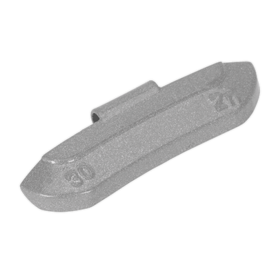 Sealey WWSH30 Wheel Weight 30g Hammer - On Zinc for Steel Wheels Pack of 100 - WWSH30 - Sealey Tools UK - Trade Counter Direct