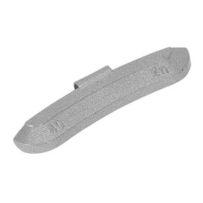 Sealey WWSH40 Wheel Weight 40g Hammer - On Zinc for Steel Wheels Pack of 50 - WWSH40 - Sealey Tools UK - Trade Counter Direct