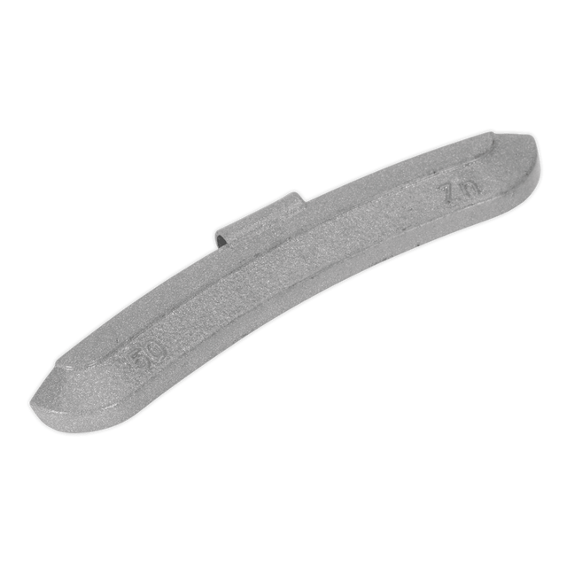 Sealey WWSH50 Wheel Weight 50g Hammer - On Zinc for Steel Wheels Pack of 50 - WWSH50 - Sealey Tools UK - Trade Counter Direct