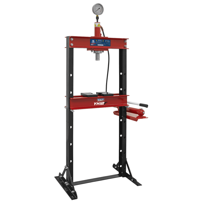 Sealey YK12F Hydraulic Press 12 Tonne Floor Type - YK12F - Sealey Tools UK - Trade Counter Direct