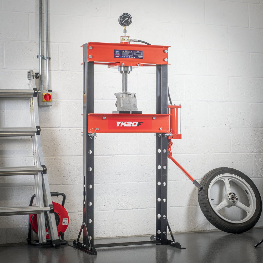 Sealey YK20F Hydraulic Press 20tonne Floor Type - Presses - SLY-12652 - Sealey Tools UK - Trade Counter Direct