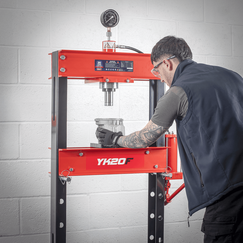 Sealey YK20F Hydraulic Press 20tonne Floor Type - Presses - SLY-12652 - Sealey Tools UK - Trade Counter Direct