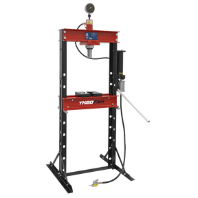 Sealey YK20FAH Air/Hydraulic Press 20tonne Floor Type - YK20FAH - Sealey Tools UK - Trade Counter Direct