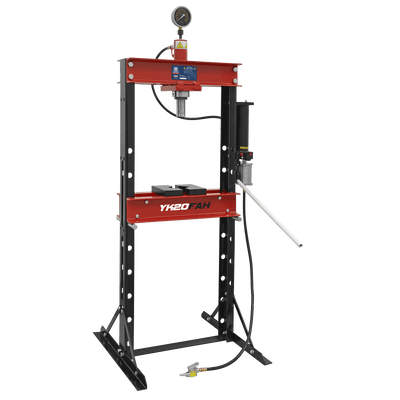 Sealey YK20FAH Air/Hydraulic Press 20tonne Floor Type - YK20FAH - Sealey Tools UK - Trade Counter Direct