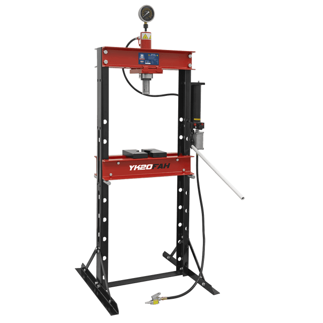 Sealey YK20FAH Air/Hydraulic Press 20tonne Floor Type - YK20FAH - Sealey Tools UK - Trade Counter Direct