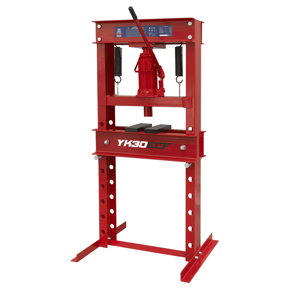 Sealey YK30ECF Hydraulic Press 30 Tonne Economy Floor Type - YK30ECF - Sealey Tools UK - Trade Counter Direct