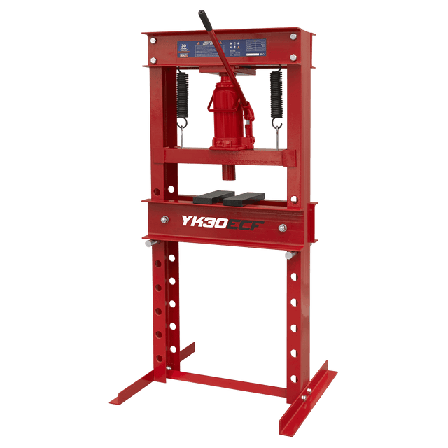 Sealey YK30ECF Hydraulic Press 30 Tonne Economy Floor Type - YK30ECF - Sealey Tools UK - Trade Counter Direct