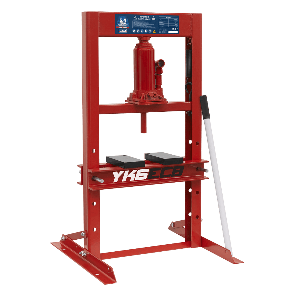 Sealey YK6ECB Hydraulic Press 5.4tonne Economy Bench Type - YK6ECB - Sealey Tools UK - Trade Counter Direct