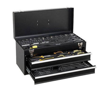 Siegen S01055 From Sealey Portable Tool Chest 2 Drawer with 90pc Tool Kit - Tool Kits - SLY-18933 - Sealey Tools UK - Trade Counter Direct