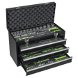 Siegen S01266 3 Drawer Portable Tool Chest with 98pc Tool Kit - S01266 - Sealey Tools UK - Trade Counter Direct