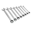 Siegen S0984 From Sealey Combination Ratchet Spanner Set 8pc Imperial - Spanners - SLY-17987 - Sealey Tools UK - Trade Counter Direct