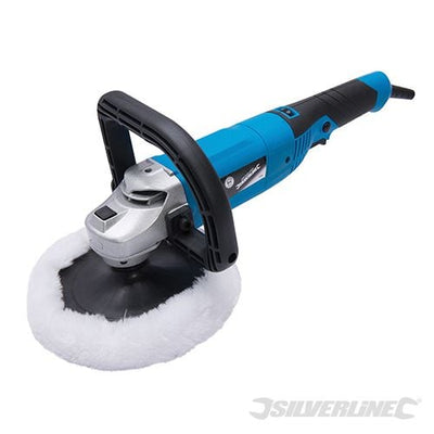 Silverline 1200W Sander Polisher 180mm 1200W UK - 264569 - 264569 - Silverline - Trade Counter Direct