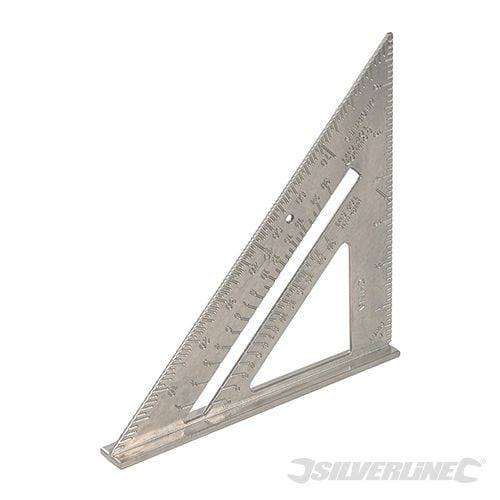 Silverline Aluminium Alloy Roofing Square 7" - 734100 - 734100 - Silverline - Trade Counter Direct