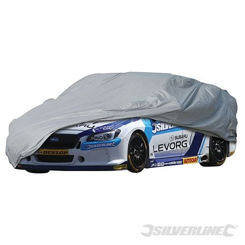 Silverline Car Cover 4820 x 1190 x 1770mm (L) - 774618 - 774618 - Silverline - Trade Counter Direct