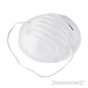 Silverline Comfort Dust Masks 50pk 50pk - 266831 - 266831 - Silverline - Trade Counter Direct