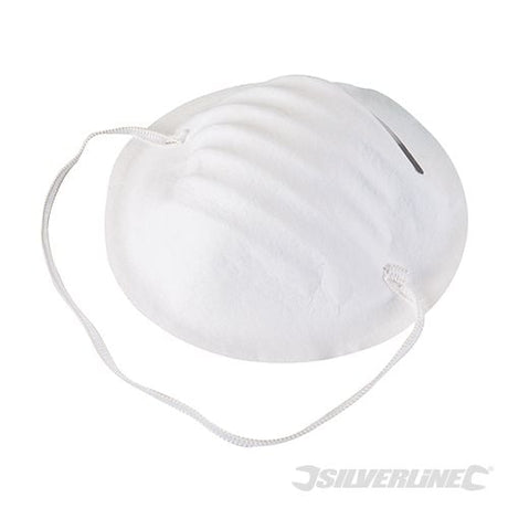 Silverline Comfort Dust Masks 50pk 50pk - 266831 - 266831 - Silverline - Trade Counter Direct