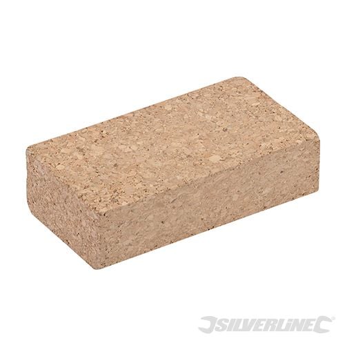 Silverline Cork Sanding Block 110 x 60 x 30mm - 282641 - 282641 - Silverline - Trade Counter Direct