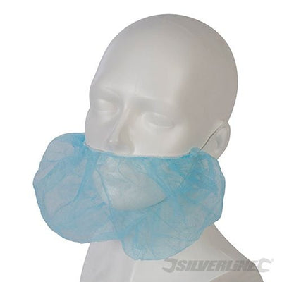 Silverline Disposable Beard Net 100pk One Size - 356861 - 356861 - Silverline - Trade Counter Direct