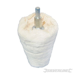 Silverline Goblet Polishing Mop 50mm - 102529 - 102529 - Silverline - Trade Counter Direct