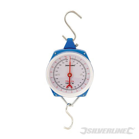 Silverline Hanging Scales Heavy Duty 100kg - 251073 - 251073 - Silverline - Trade Counter Direct