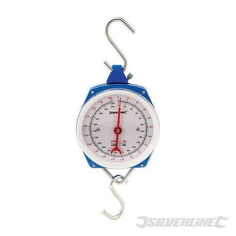 Silverline Hanging Scales Heavy Duty 200kg - 251087 - 251087 - Silverline - Trade Counter Direct